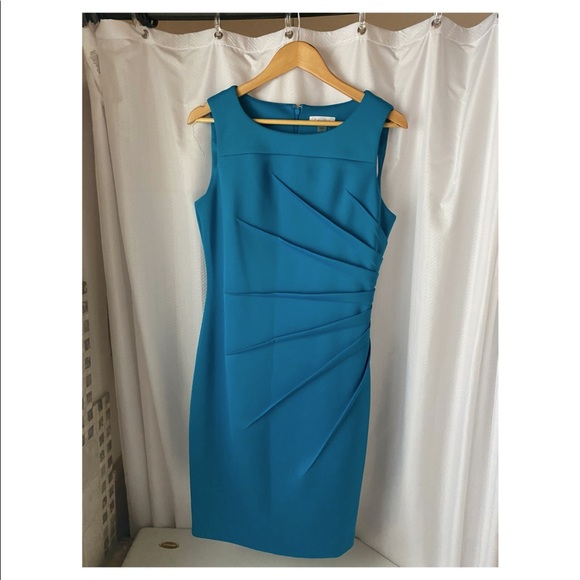 Calvin Klein Dresses & Skirts - Ocean blue Calvin Klein cocktail dress